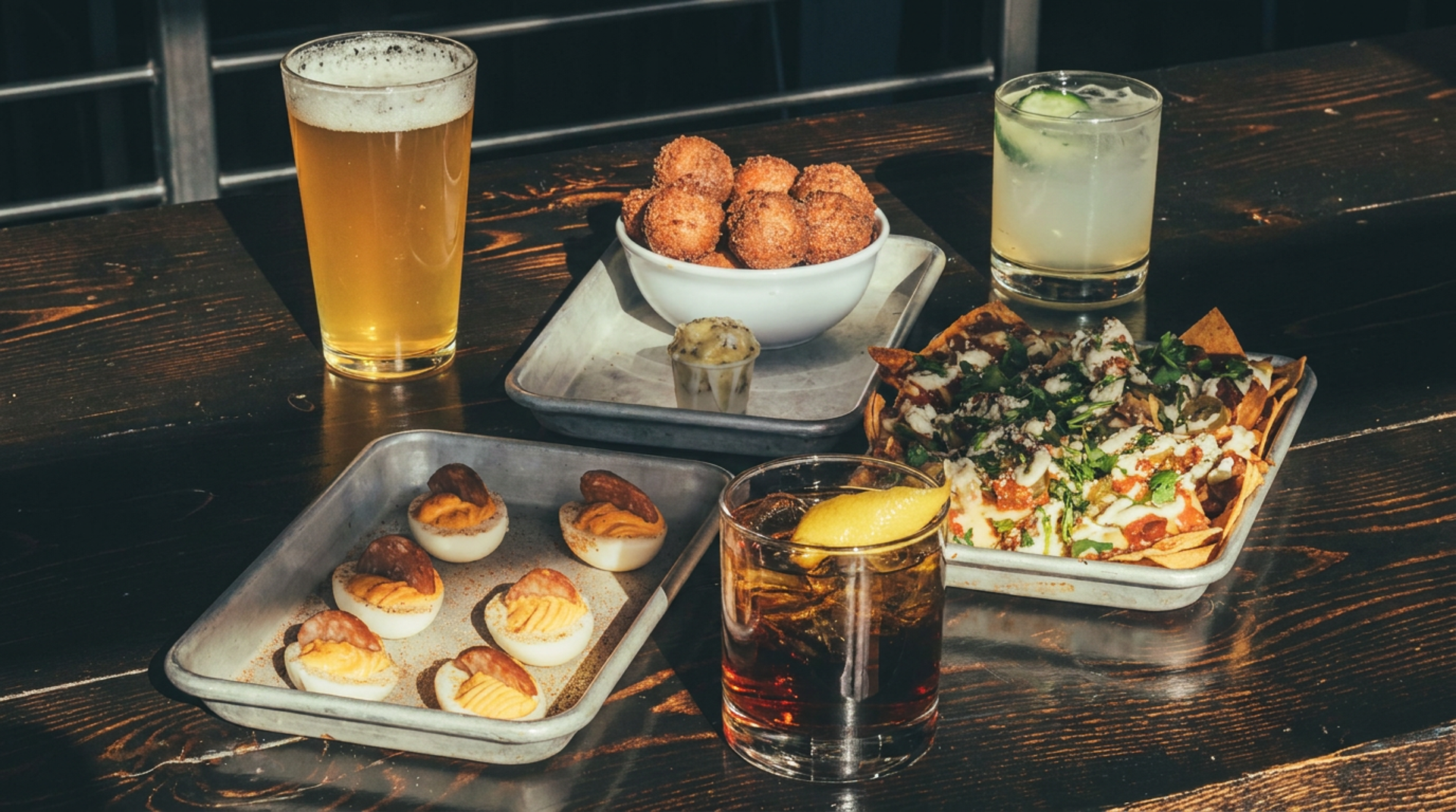 Happy hour, daily 4–6 PM