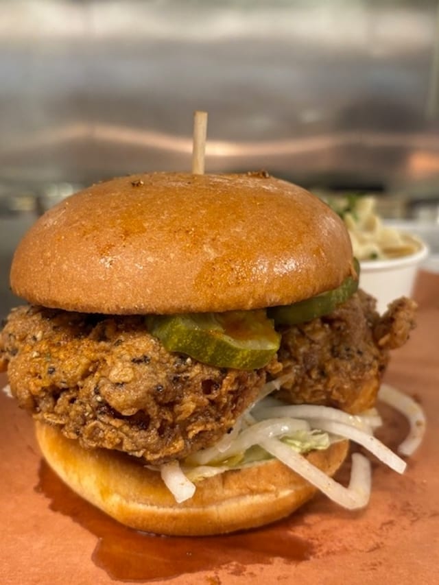 Nashville Hot Chicken Sandwich.